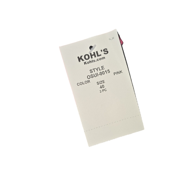 NWT Kohl's Pink Necktie - Picture 3 of 3